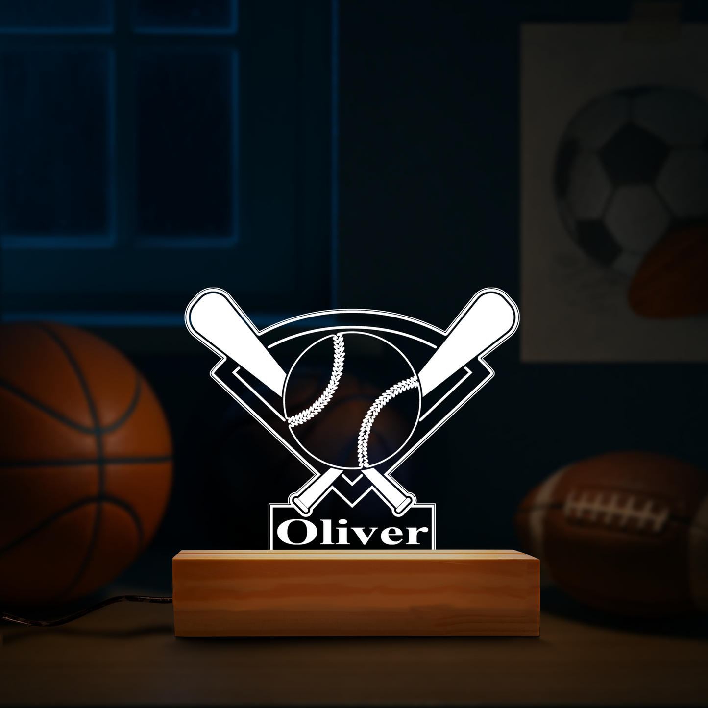 Baseball Field Nightlight