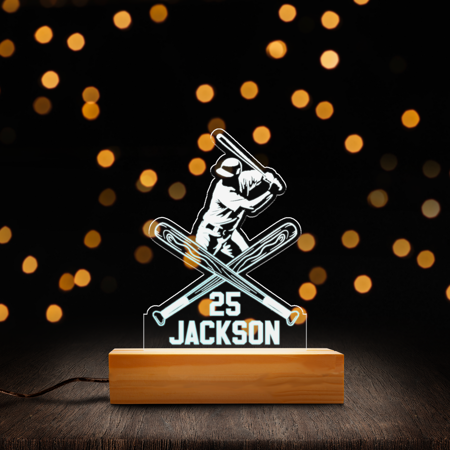 Custom Baseball Nightlight